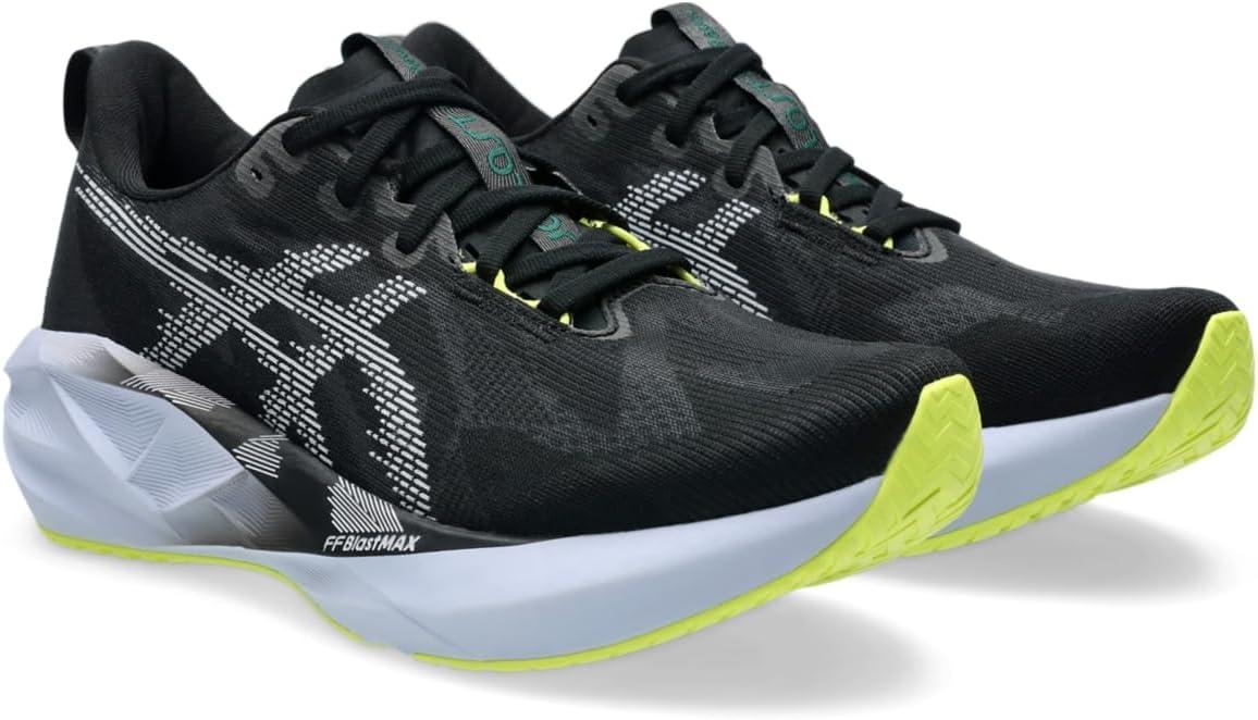 image:imageASICS Mens NOVABLAST 5 Running ShoesBlackBlue Fade