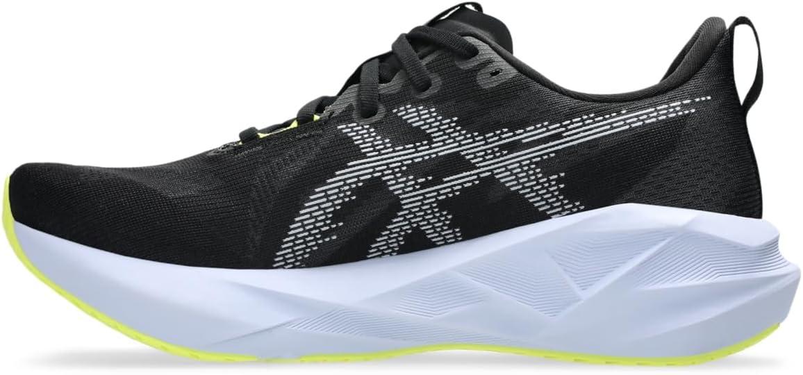 image:imageASICS Mens NOVABLAST 5 Running ShoesBlackBlue Fade