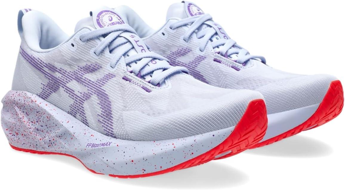image:imageASICS Mens NOVABLAST 5 Running ShoesBlue FadeEdo Purple