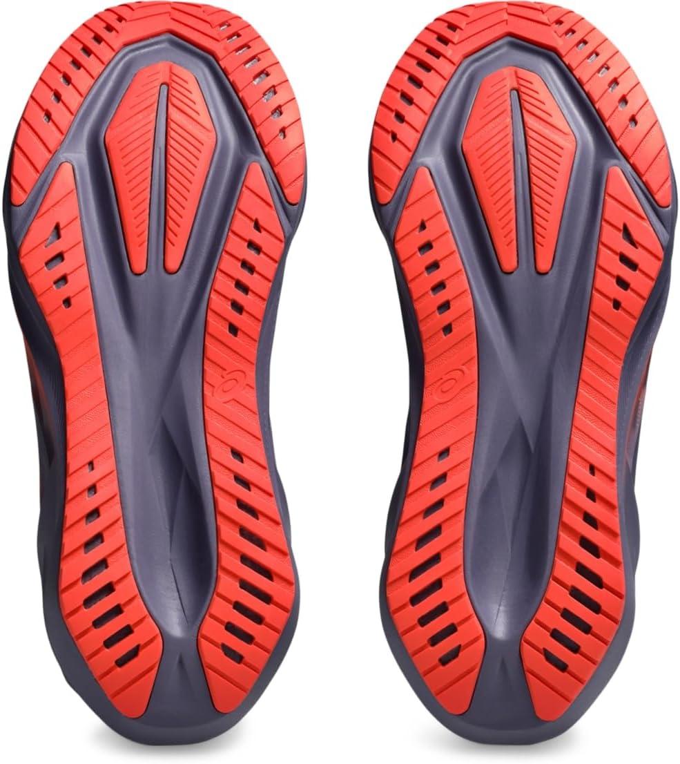 image:imageASICS Mens NOVABLAST 5 Running ShoesGreyish PurpleCoral Reef