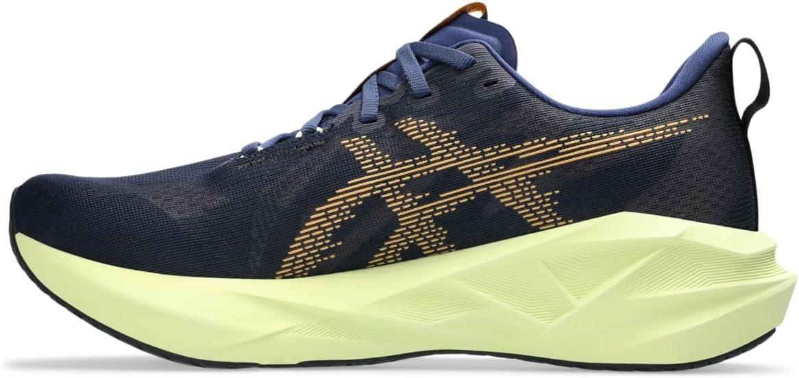 image:imageASICS Mens NOVABLAST 5 Running ShoesIndigo BlueAmber
