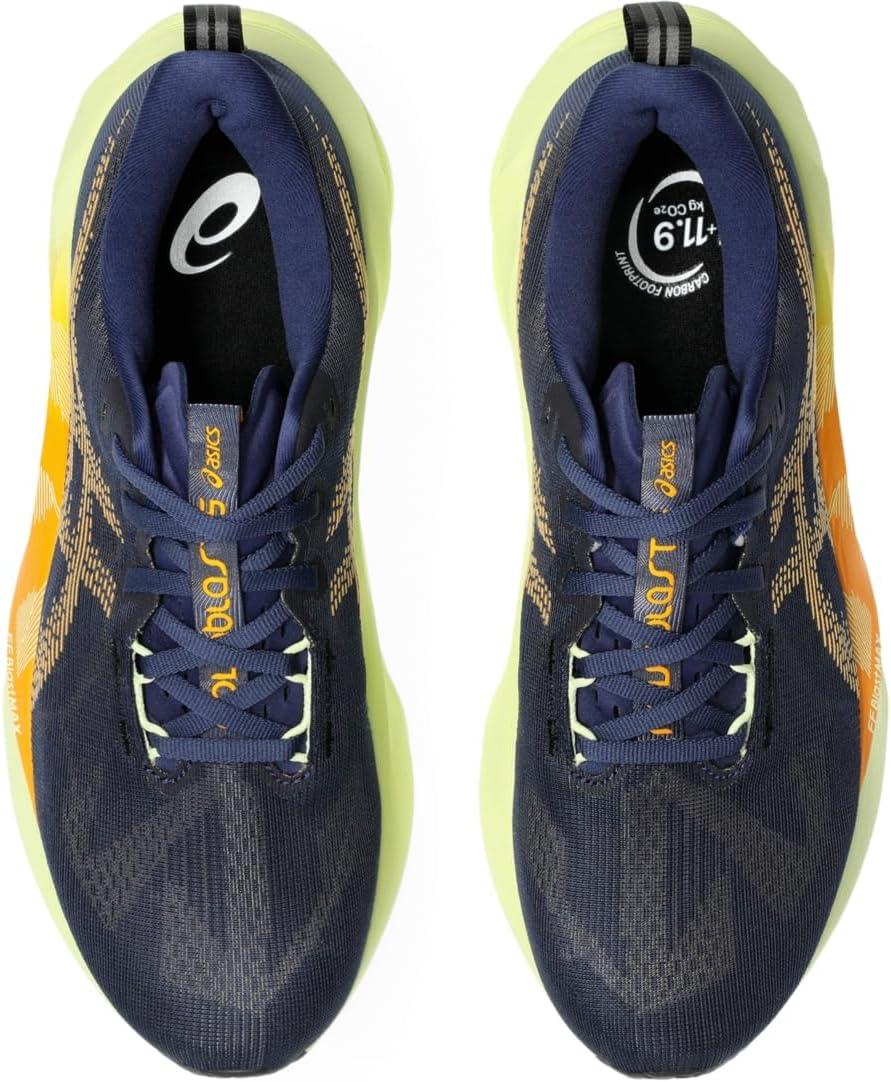 image:imageASICS Mens NOVABLAST 5 Running ShoesIndigo BlueAmber
