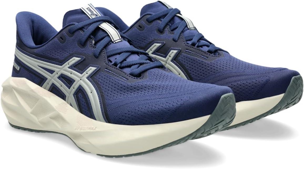 image:imageASICS Mens NOVABLAST 5 Running ShoesIndigo BlueSeal Grey