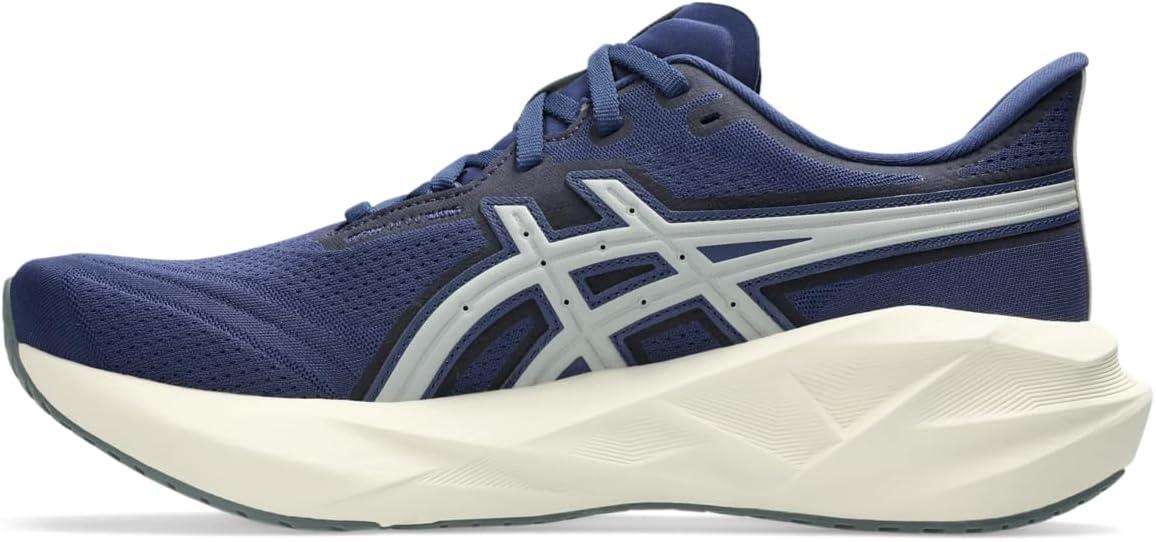 image:imageASICS Mens NOVABLAST 5 Running ShoesIndigo BlueSeal Grey