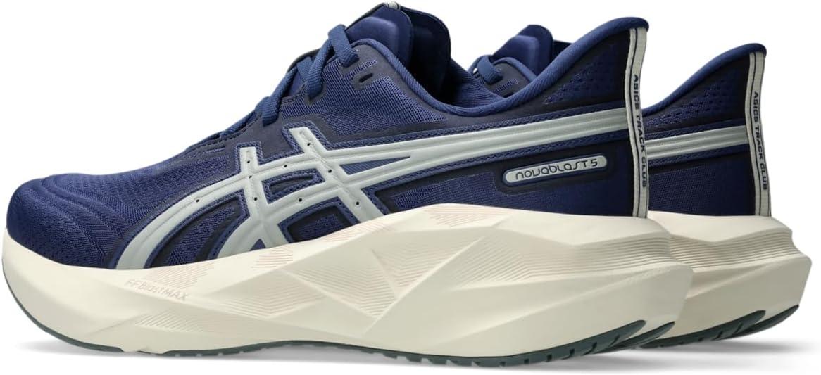 image:imageASICS Mens NOVABLAST 5 Running ShoesIndigo BlueSeal Grey