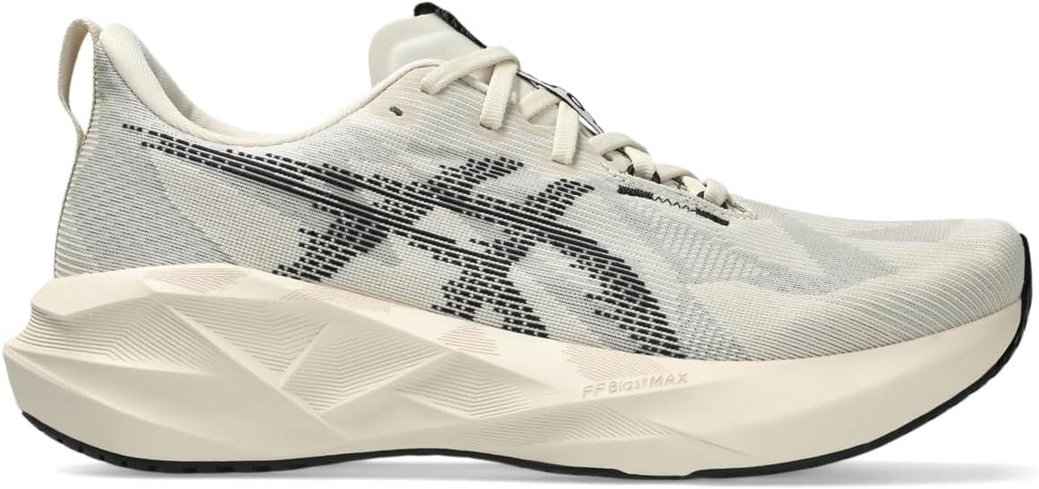 image:imageASICS Mens NOVABLAST 5 Running ShoesOatmealBlack