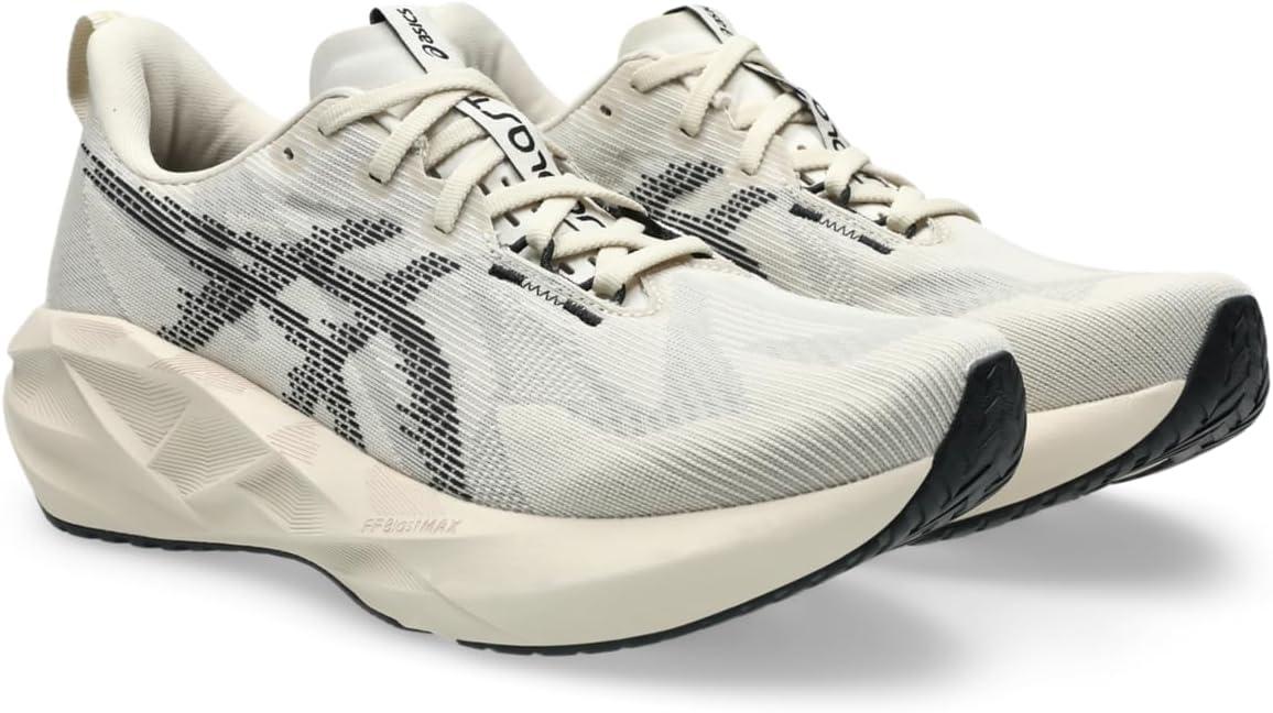 image:imageASICS Mens NOVABLAST 5 Running ShoesOatmealBlack