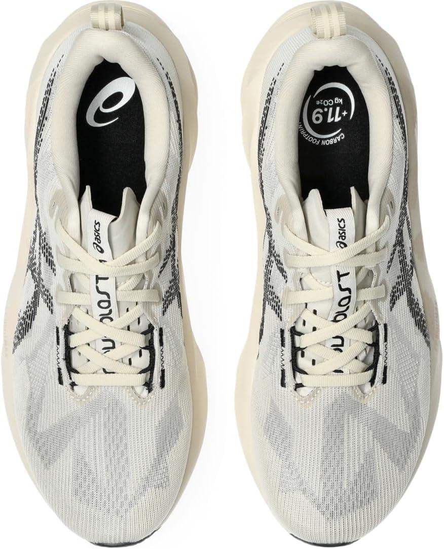 image:imageASICS Mens NOVABLAST 5 Running ShoesOatmealBlack