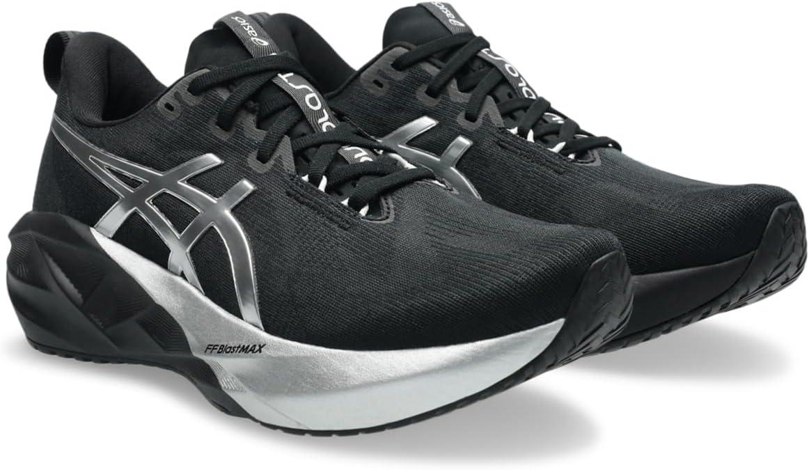 image:imageASICS Mens NOVABLAST 5 Running ShoesPlatinumBlack