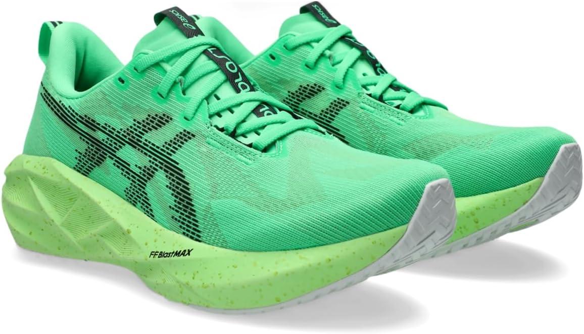 image:imageASICS Mens NOVABLAST 5 Running ShoesVital GreenBlack