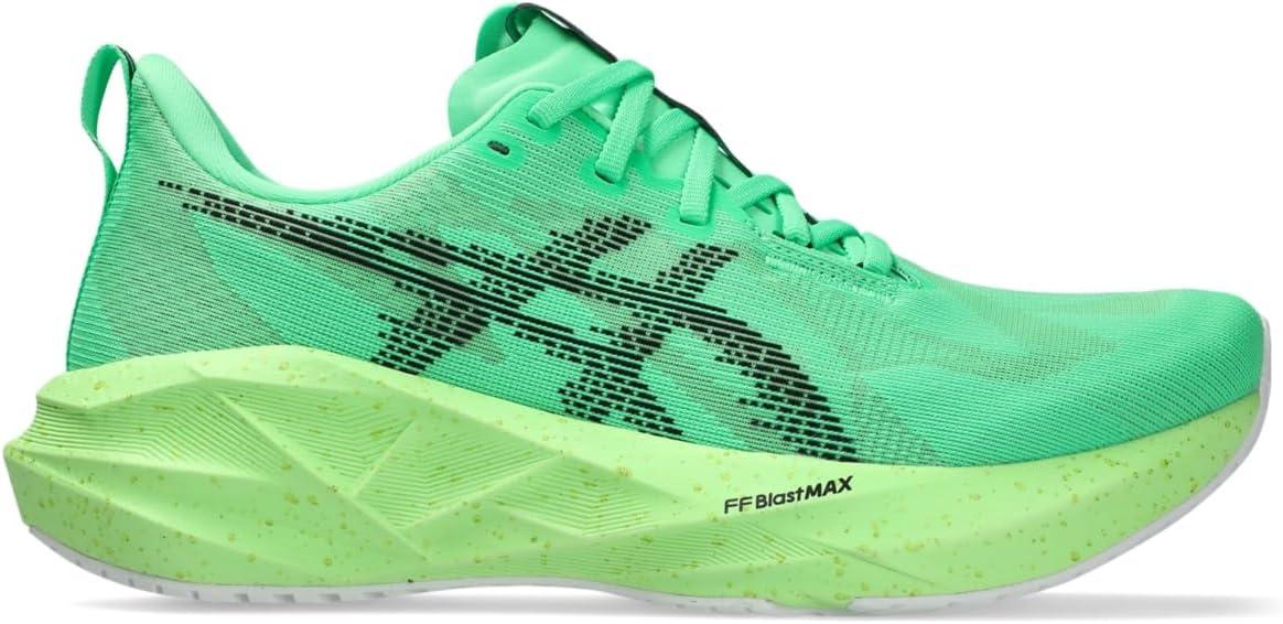 image:imageASICS Mens NOVABLAST 5 Running ShoesVital GreenBlack