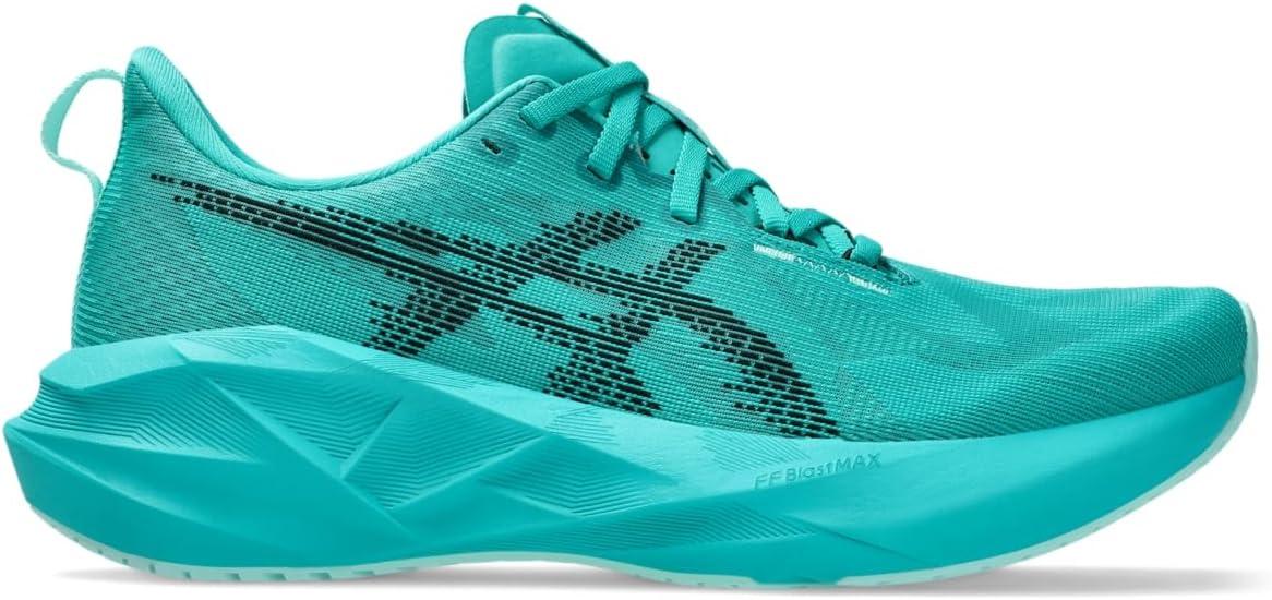 image:imageASICS Mens NOVABLAST 5 Running ShoesWave TealBlack