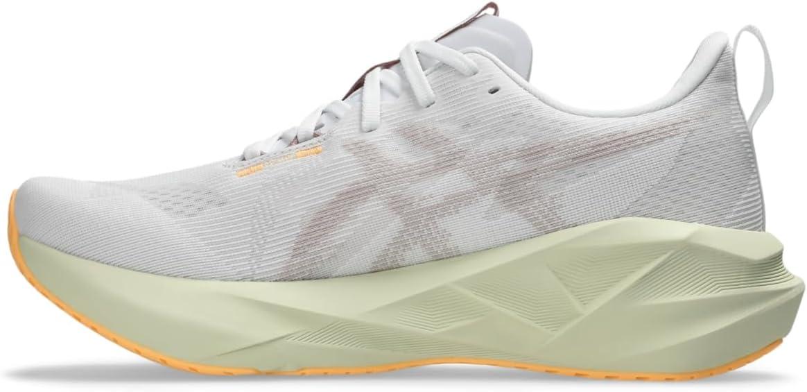 image:imageASICS Mens NOVABLAST 5 Running ShoesWhiteFawn