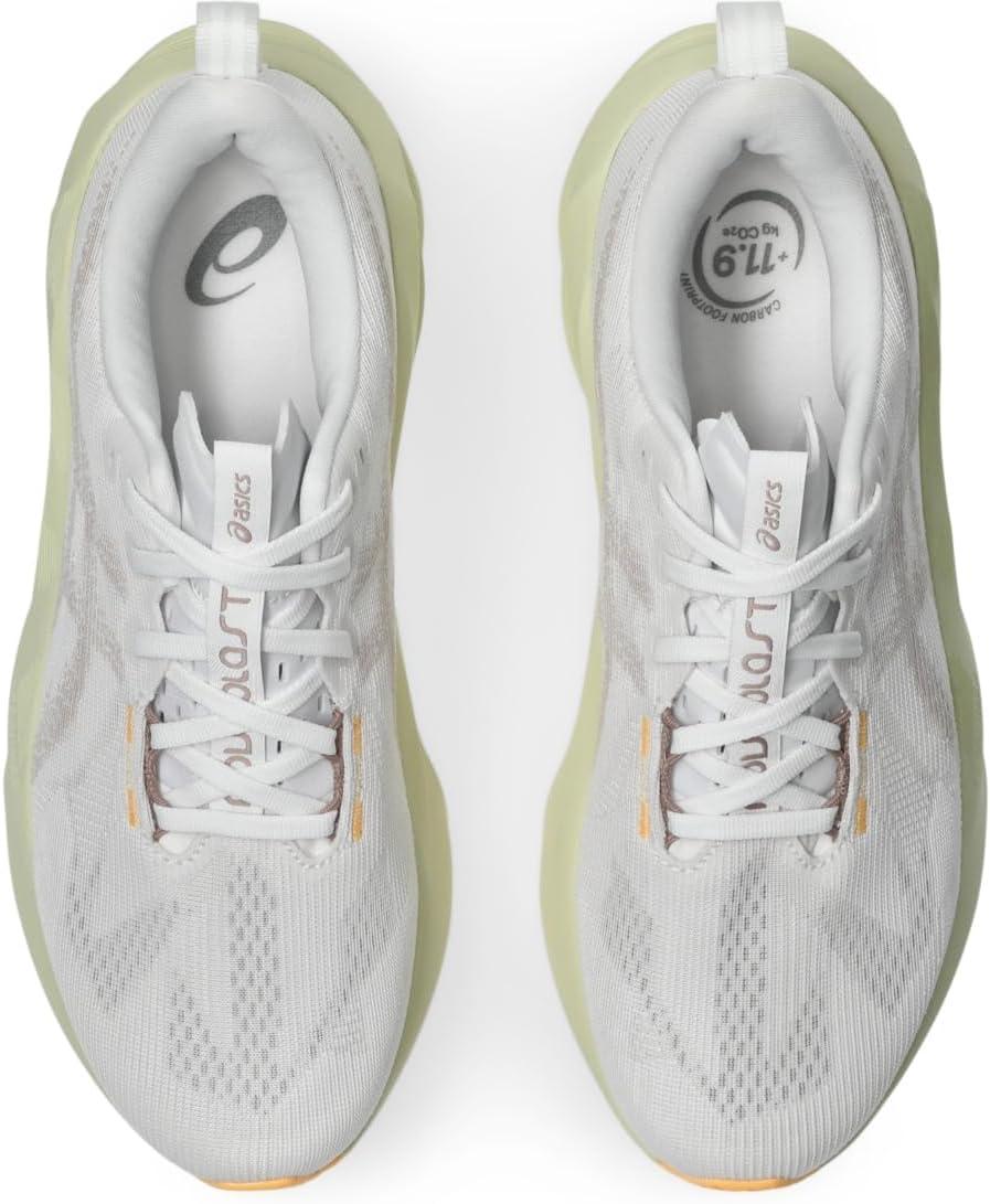 image:imageASICS Mens NOVABLAST 5 Running ShoesWhiteFawn