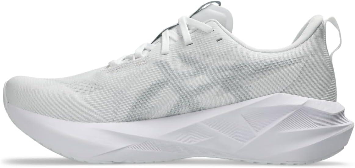 image:imageASICS Mens NOVABLAST 5 Running ShoesWhitePiedmont Grey