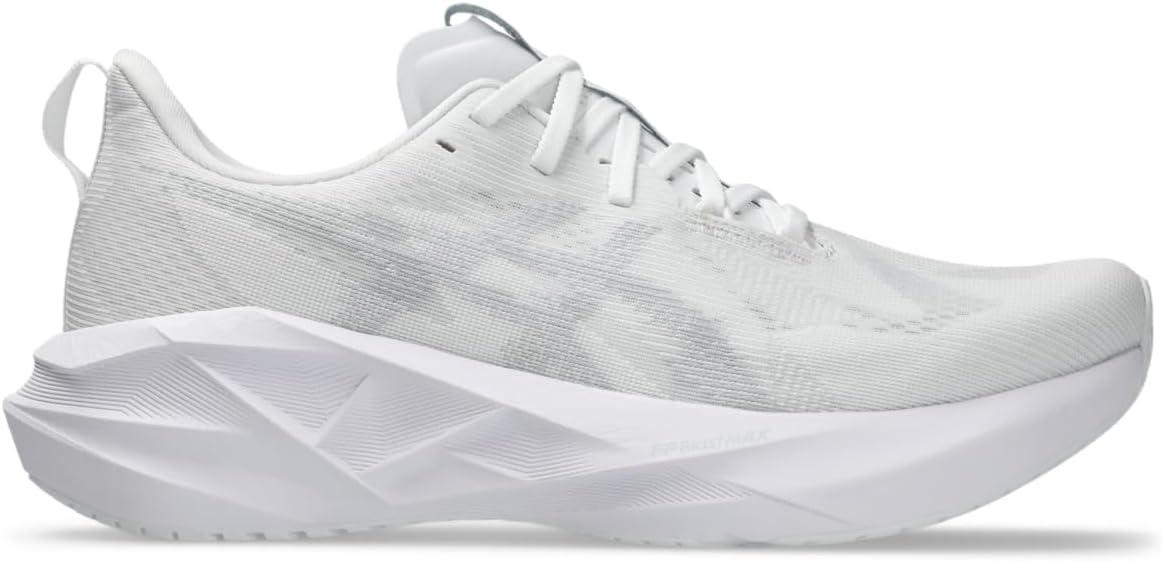 image:imageASICS Mens NOVABLAST 5 Running ShoesWhitePiedmont Grey
