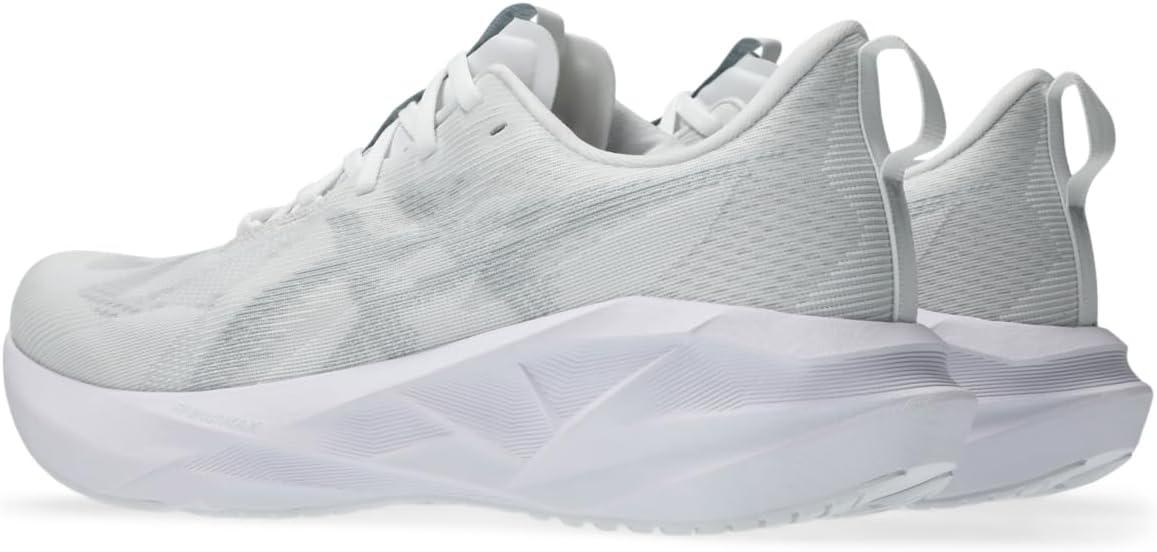 image:imageASICS Mens NOVABLAST 5 Running ShoesWhitePiedmont Grey