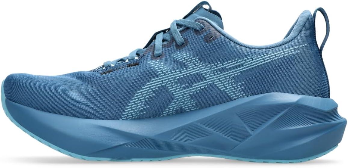 image:imageASICS Mens NOVABLAST 5 Running ShoesWinter SeaStillwater
