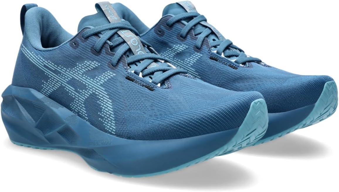 image:imageASICS Mens NOVABLAST 5 Running ShoesWinter SeaStillwater