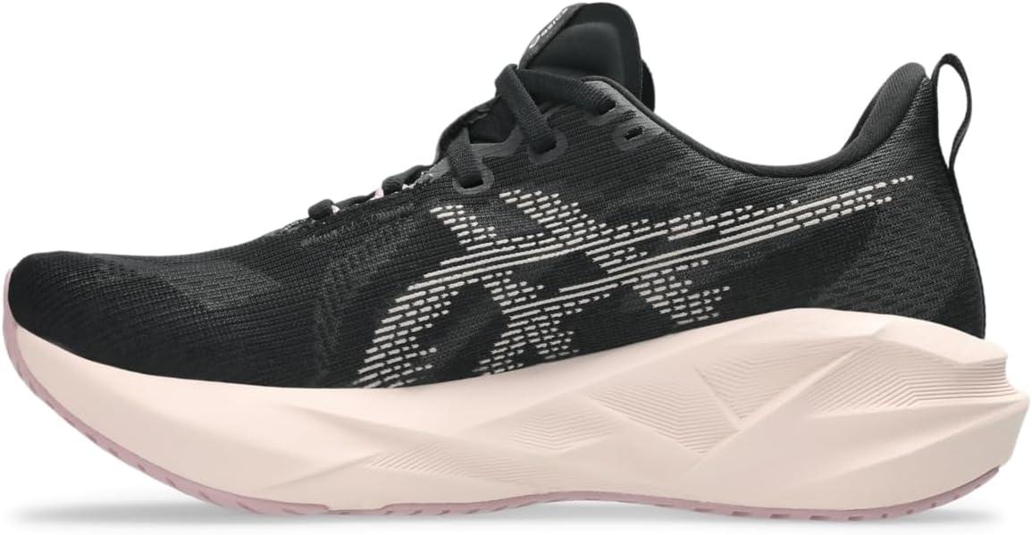 image:imageASICS Womens NOVABLAST 5 Running ShoesBlackPearl Pink