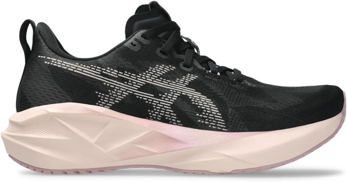 image:imageASICS Womens NOVABLAST 5 Running ShoesBlackPearl Pink