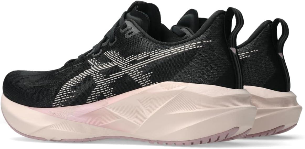 image:imageASICS Womens NOVABLAST 5 Running ShoesBlackPearl Pink