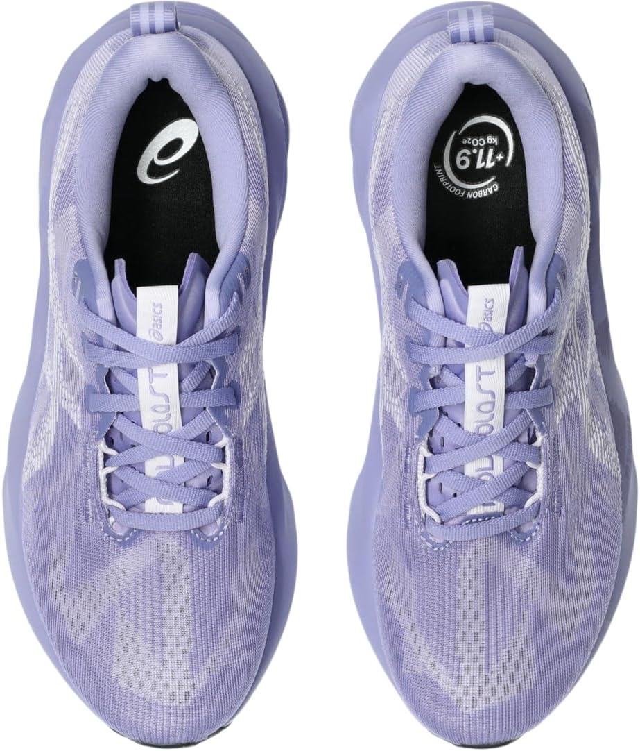 image:imageASICS Womens NOVABLAST 5 Running ShoesBluebellLilac Hint