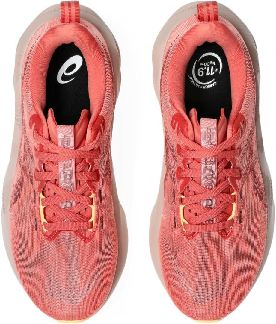 image:imageASICS Womens NOVABLAST 5 Running ShoesDark Pink ClayRubble Red