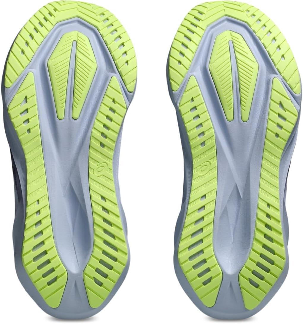 image:imageASICS Womens NOVABLAST 5 Running ShoesGravelBlue Fade