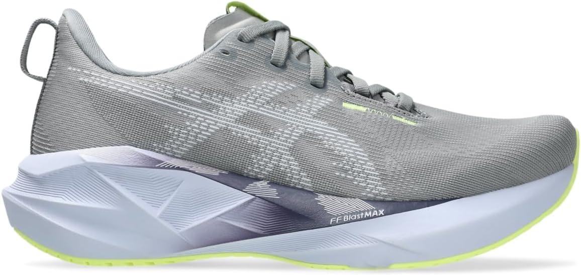 image:imageASICS Womens NOVABLAST 5 Running ShoesGravelBlue Fade