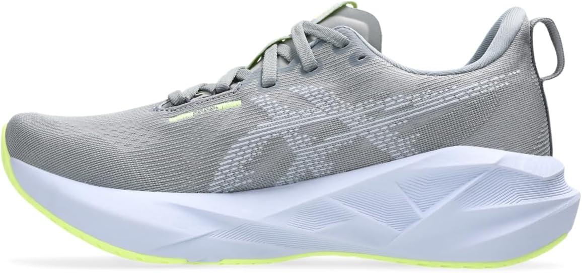 image:imageASICS Womens NOVABLAST 5 Running ShoesGravelBlue Fade