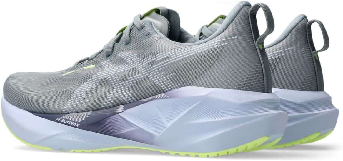 image:imageASICS Womens NOVABLAST 5 Running ShoesGravelBlue Fade