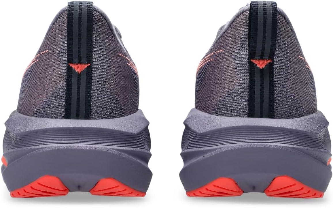 image:imageASICS Womens NOVABLAST 5 Running ShoesGreyish PurpleCoral Reef