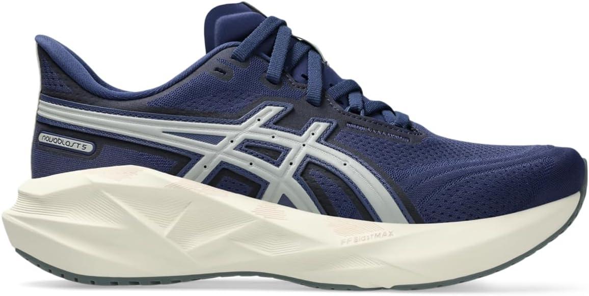 image:imageASICS Womens NOVABLAST 5 Running ShoesIndigo BlueSeal Grey