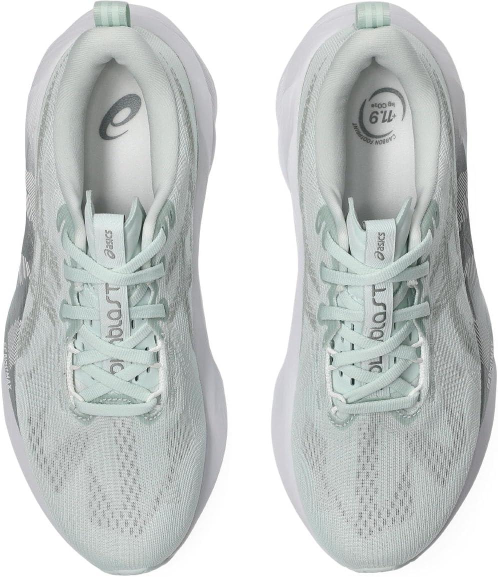 image:imageASICS Womens NOVABLAST 5 Running ShoesPure Aqua Seal Grey