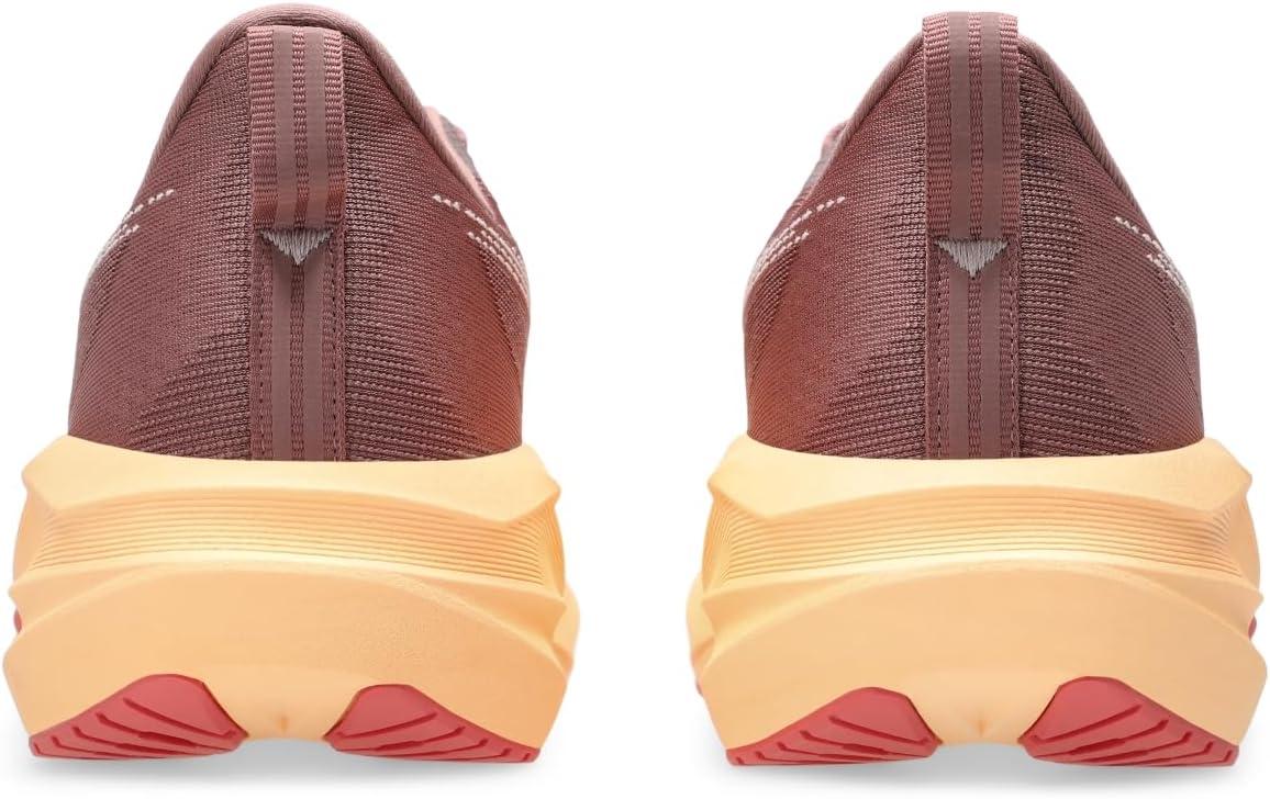 image:imageASICS Womens NOVABLAST 5 Running ShoesRubble RedFawn