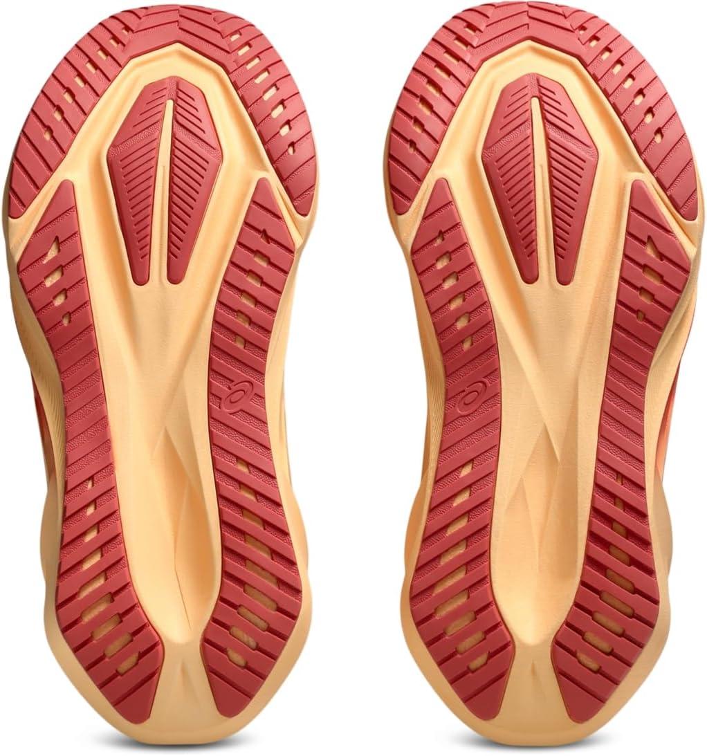image:imageASICS Womens NOVABLAST 5 Running ShoesRubble RedFawn