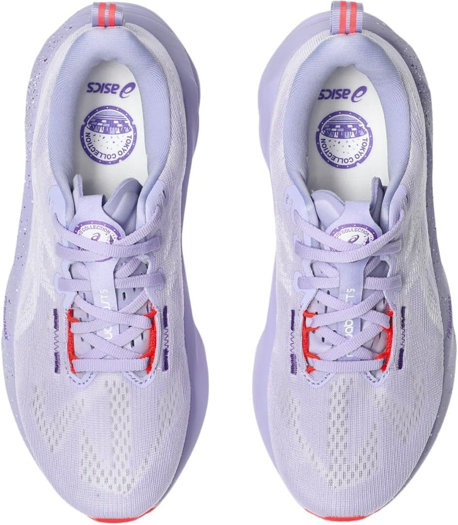 image:imageASICS Womens NOVABLAST 5 Running ShoesVaporEdo Purple