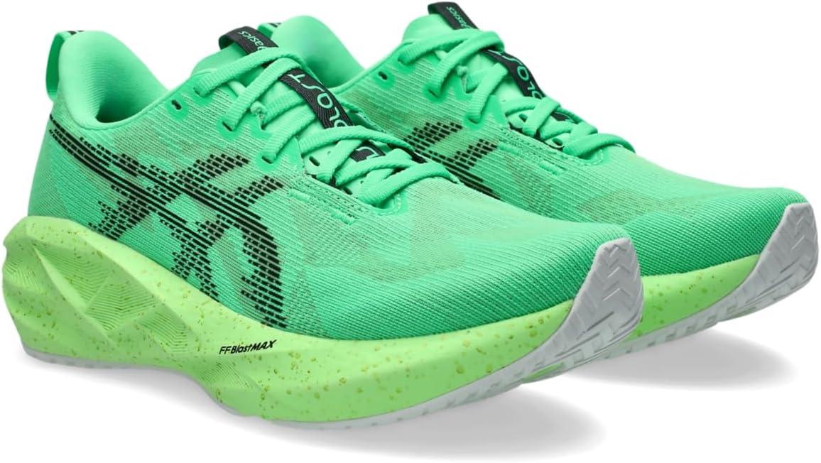 image:imageASICS Womens NOVABLAST 5 Running ShoesVital GreenBlack