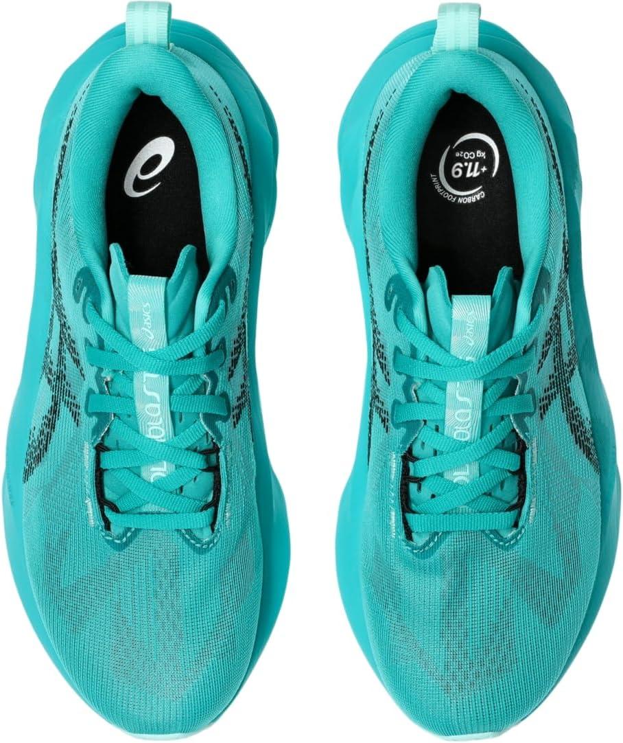 image:imageASICS Womens NOVABLAST 5 Running ShoesWave TealBlack