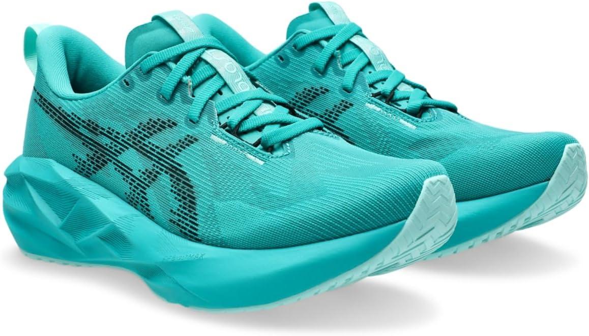 image:imageASICS Womens NOVABLAST 5 Running ShoesWave TealBlack