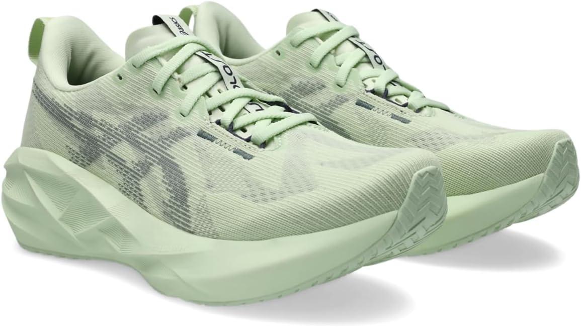 image:imageASICS Womens NOVABLAST 5 Running ShoesWhisper GreenMonument Blue