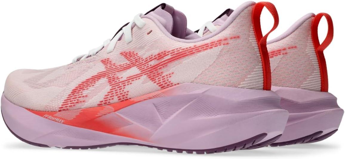 image:imageASICS Womens NOVABLAST 5 Running ShoesWhiteCoral Reef