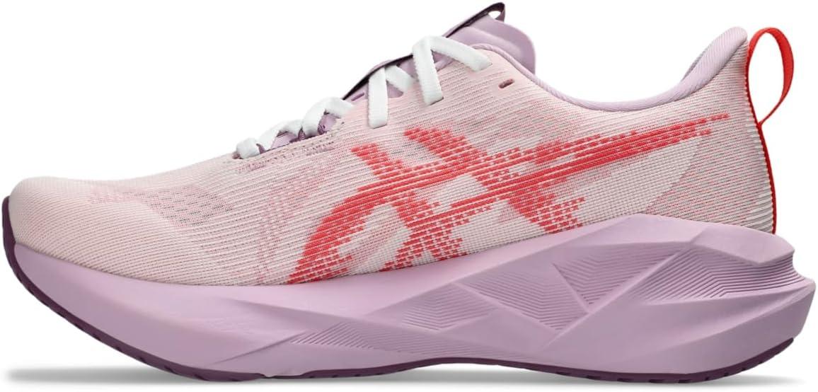 image:imageASICS Womens NOVABLAST 5 Running ShoesWhiteCoral Reef
