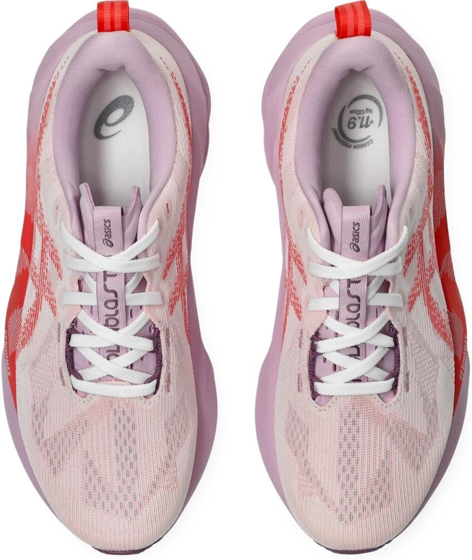 image:imageASICS Womens NOVABLAST 5 Running ShoesWhiteCoral Reef