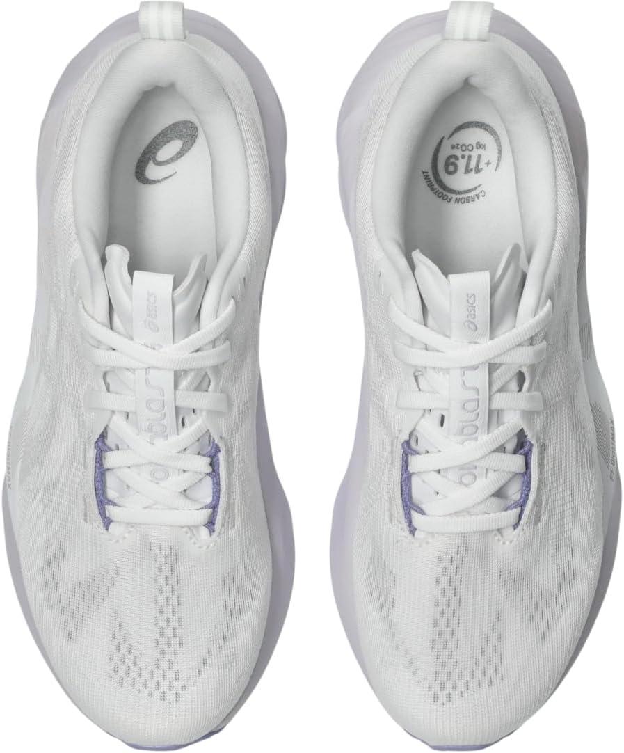 image:imageASICS Womens NOVABLAST 5 Running ShoesWhiteLilac Hint