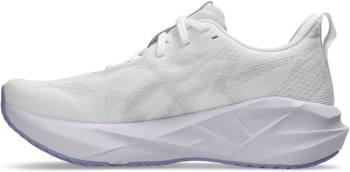 image:imageASICS Womens NOVABLAST 5 Running ShoesWhiteLilac Hint