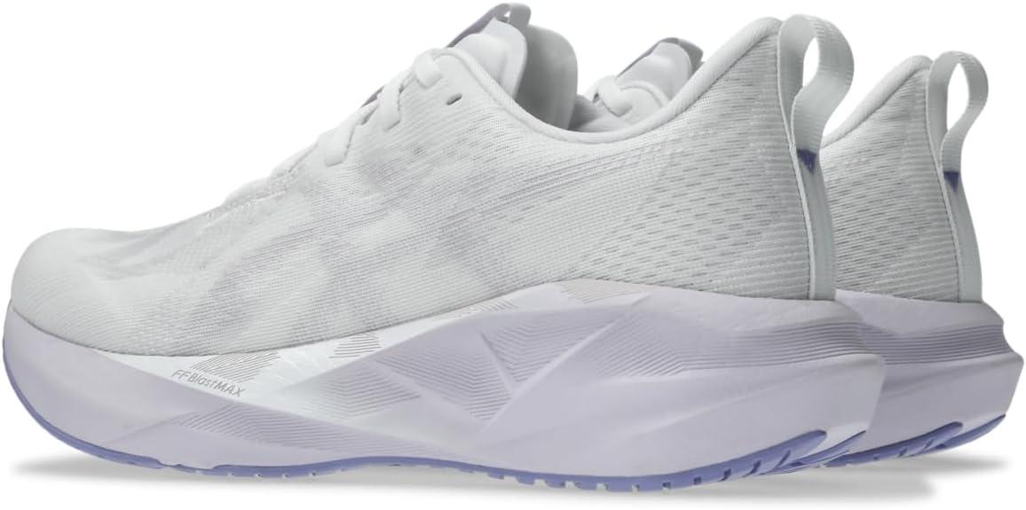 image:imageASICS Womens NOVABLAST 5 Running ShoesWhiteLilac Hint