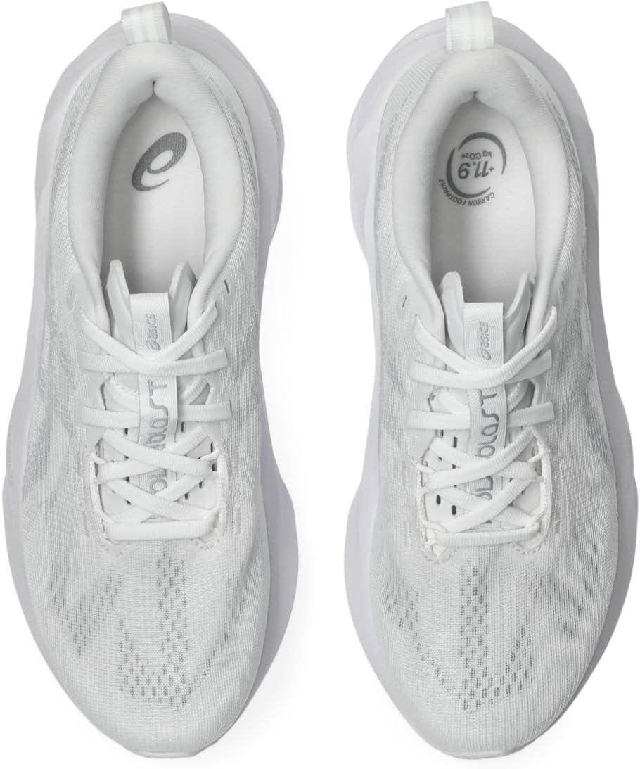 image:imageASICS Womens NOVABLAST 5 Running ShoesWhitePiedmont Grey