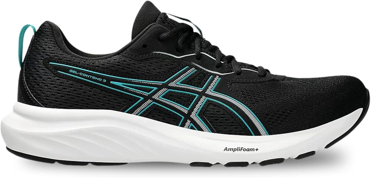 image:imageAsics Mens GelContend 9 Running ShoesBlack Wave Blue
